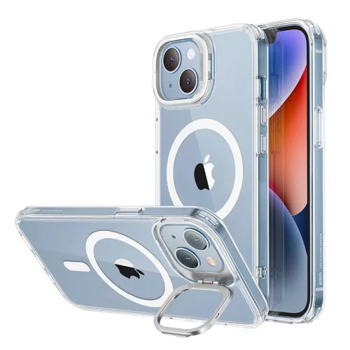 ESR iPhone 14/13 Átlátszó Magsafe Tok +Kitámasztó(1A6080102)