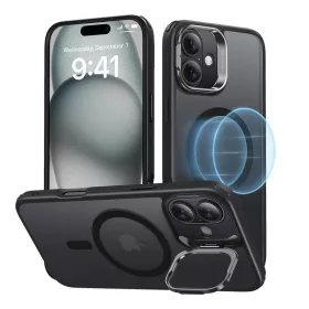   ESR iPhone 16 (Fekete) Tok + Állvány És HaloLock Hibrid Védelemmel (1A7470302)