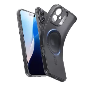 ESR HaloLock Átlátszó iPhone 16 Tok, (Fekete) (1A7710202)