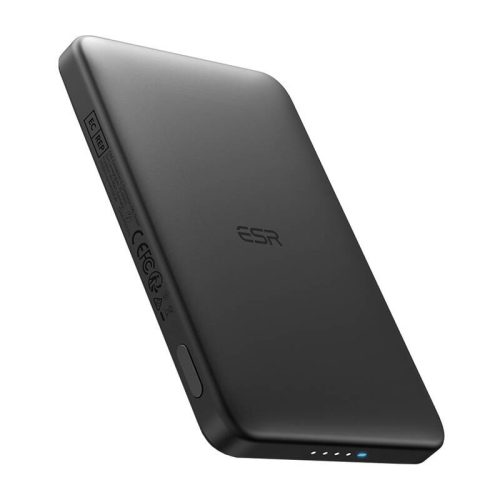 ESR Qi2 MagSlim 5000mAh mágneses powerbank (fekete)