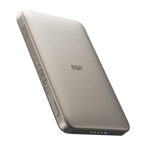 ESR Qi2 MagSlim 5000mAh mágneses powerbank (homok)