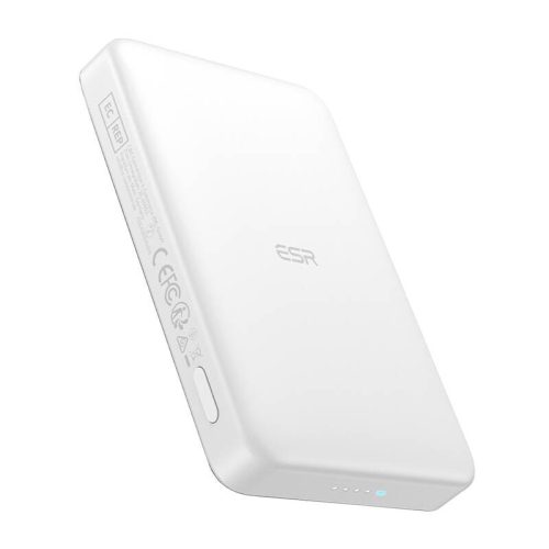 ESR Qi2 MagSlim 10000mAh mágneses powerbank (fehér)