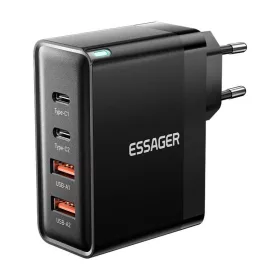   Essager 100W Fali Töltő 2xUSB-C És 2xUSB-A Csatlakozó (ECT2CA-QYB01-Z)