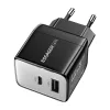 Essager 33W GaN Fali Töltő USB-A És /USB-C Csatlakozó (ECT33W-LJB01-Z)