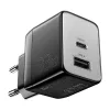Essager 33W GaN Fali Töltő USB-A És /USB-C Csatlakozó (ECT33W-LJB01-Z)