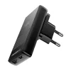 Essager 65W GaN USB-A+C Gyorstöltő (Fekete) (ECT65W-QCB01-Z)