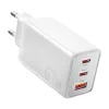 Essager 67W GaN (Fehér) Töltő 2 USB-C + 1 USB-A (ECT67W-LJB02-Z)