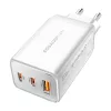 Essager 67W GaN (Fehér) Töltő 2 USB-C + 1 USB-A (ECT67W-LJB02-Z)