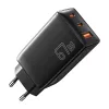 Essager 67W GaN Fali Töltő 2xUSB-C És USB-A Csatlakozó (ECTAC-DYB01-Z)