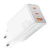 Essager 67W GaN Gyorstöltő, 2 USB-C + 1 USB-A Csatlakozó (ECTAC-KSB02-Z)