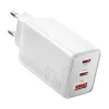 Essager 67W GaN Gyorstöltő, 2 USB-C + 1 USB-A Csatlakozó (ECTAC-KSB02-Z)