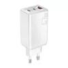 Essager 67W GaN Gyorstöltő, 2 USB-C + 1 USB-A Csatlakozó (ECTAC-KSB02-Z)