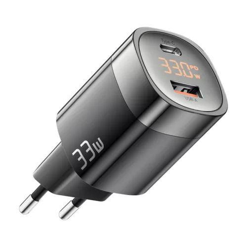 Essager 33W GaN USB-A És USB-C Fali Töltő (ECTCA-LYB01-Z)