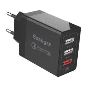 Essager 30W 3xUSB Fali Töltő (ECTQC3-FBB01)