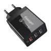 Essager 30W 3xUSB Fali Töltő (ECTQC3-FBB01)