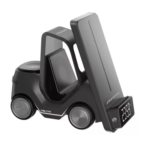 Essager 15W Vezeték Nélküli Töltő (Szürke) (EWXZM-CC02-Z)