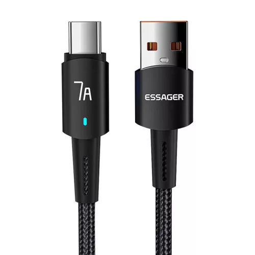 Essager 2m USB-C Kábel 7A Gyorstöltéssel (EXC7A-CGA01-P)
