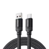 Essager 100W USB-C Töltőkábel, - 1m, (Fekete) (EXCT-YS01-P)