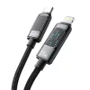 Essager - 1m USB-C Lightning Kábel 29W Gyorstöltéshez (EXCTL-LG0A-P)