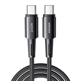 Essager 240W USB-C Kábel, 2m, (Fekete) (EXCTT3-CGA0G-P)