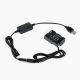 Canon LP-E6 USB akkumulátor adapter