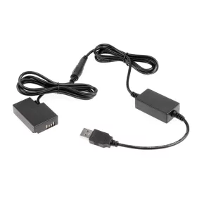   Canon LP-E17 akkumulátor adapter - DR-E18 LPE17 USB folyamatos töltő akkumulátor