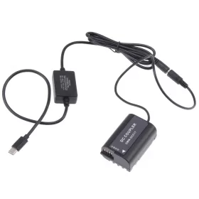   Panasonic DMW-BLK22 Akkumulátor Adapter - DCC17 BLK22 USB-C folyamatos töltő akkumulátor