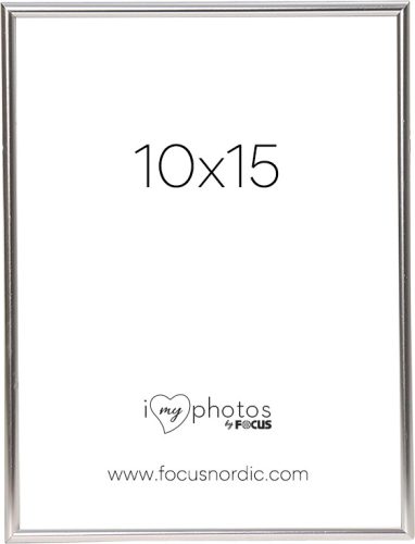 Focus Képkeret -  Can-Can Shiny Silver  (10x15)