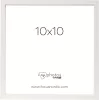 Focus Képkeret - Rock - Fehér  (10x10)