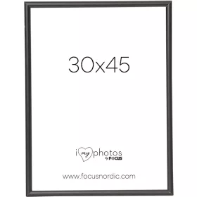 Focus Képkeret -  Can-Can Alumínium - Fekete  (30x45)