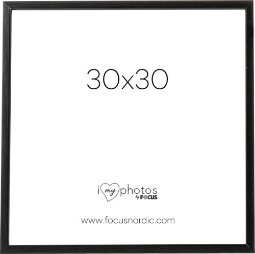 Focus Képkeret -  Rock - Fekete  (30x30)