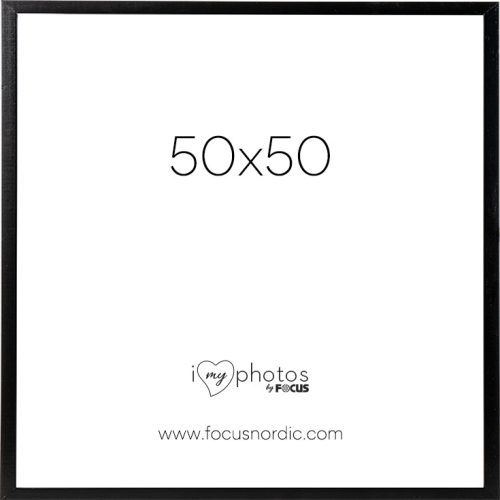 Focus Képkeret Soul - Fekete  (50x50)