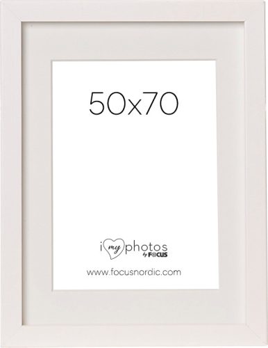 Focus Vivaldi képkeret - Fehér  (50x70)