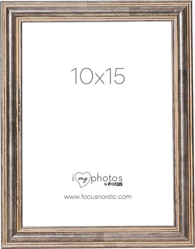 Focus Tango képkeret - Fa Acél  (10x15)