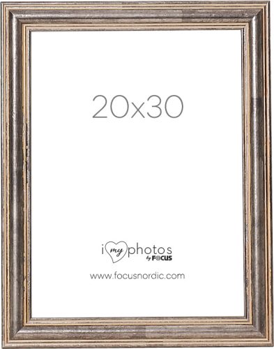 Focus Tango képkeret - Fa Acél  (20x30)