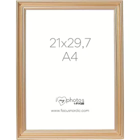 Focus Verona képkeret - Arany  (21x29,7) (A4)