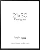 Focus Képkeret Soul - Fekete  (21x30) plexi