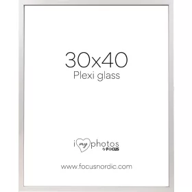 Focus Soul képkeret - Fehér  (30x40) plexi