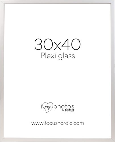 Focus Soul képkeret - Fehér  (30x40) plexi