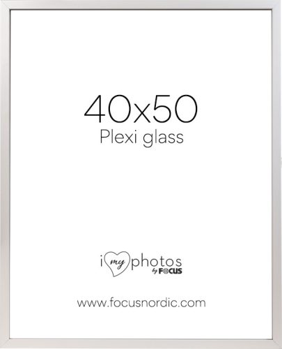 Focus Soul képkeret - Fehér  (40x50) plexi