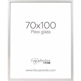 Focus Soul képkeret - Fehér  (70x100) plexi