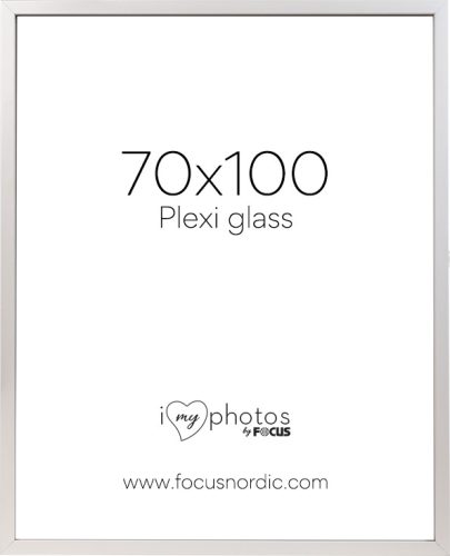 Focus Soul képkeret - Fehér  (70x100) plexi