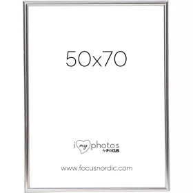 Focus Képkeret -  Can-Can Shiny Silver  (50x70)