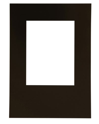 Focus Képkeret -  Passepartout  (50x70) /  (40x50) - Fekete w. - Fekete co
