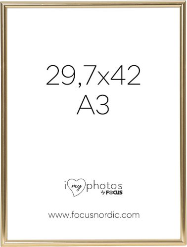 Focus Képkeret -  Can-Can Shiny Gold  (29,7x42) (A3)