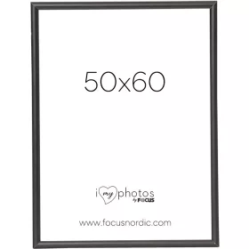 Focus Képkeret -  Can-Can Alumínium - Fekete  (50x60)