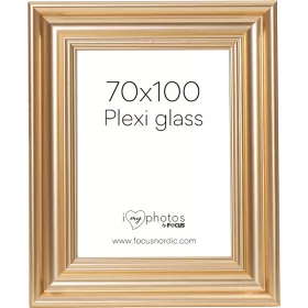 Focus Képkeret -  Charleston Gold  (70x100) plexiüveg