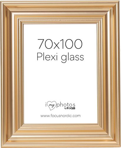 Focus Képkeret -  Charleston Gold  (70x100) plexiüveg