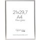Focus Képkeret -  Can-Can Alumínium fényes ezüst  (21x29,7) (A4) plexi