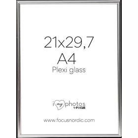   Focus Képkeret -  Can-Can Alumínium Vit  (21x29,7) (A4) Plexi